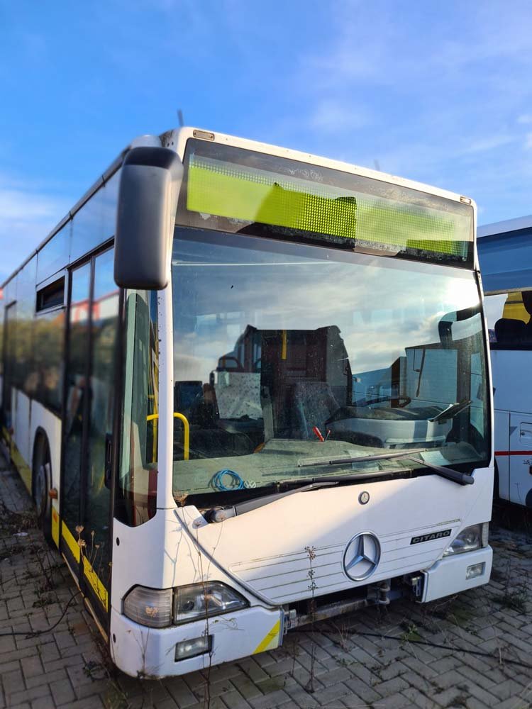 Testfahrzeug 24volt Bus Omnibus Mercedes Citaro Euro 3 weiss