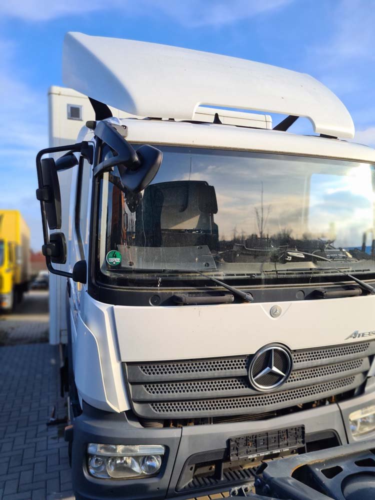 Testfahrzeug 24volt LKW Mercedes Atego Euro 6 weiss